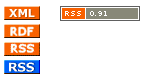 Symbole für den Standard RSS 0.91